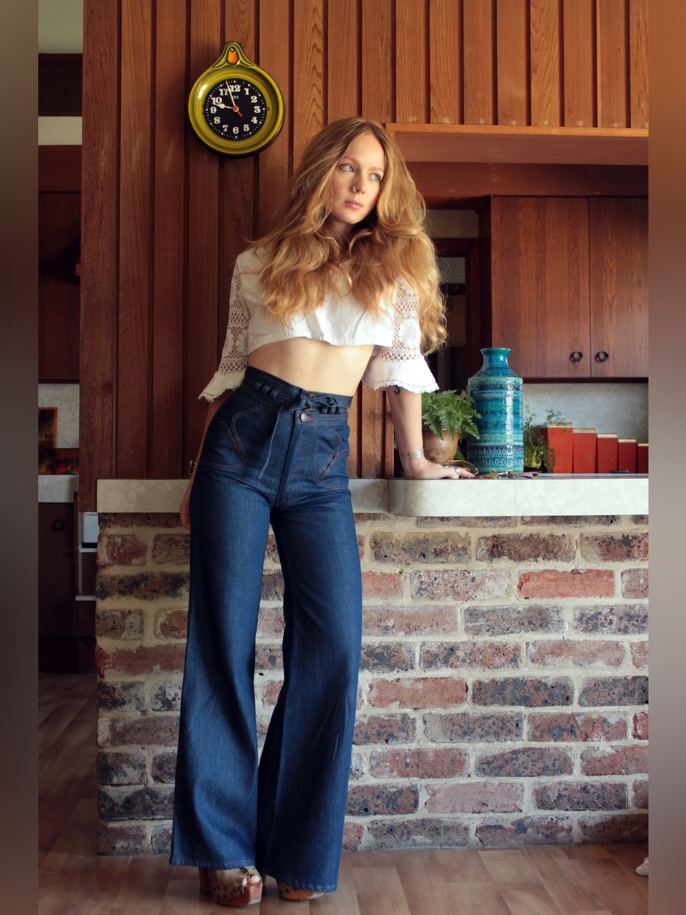 THE CHURCH OF LILITH The Brigitte Jeans Size Small/AU 8/US 4 VGUC